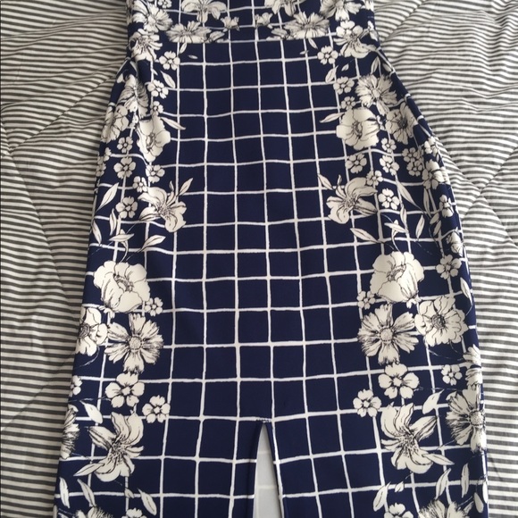 Blue Dress BRAND NEW from Express - Picture 2 of 6